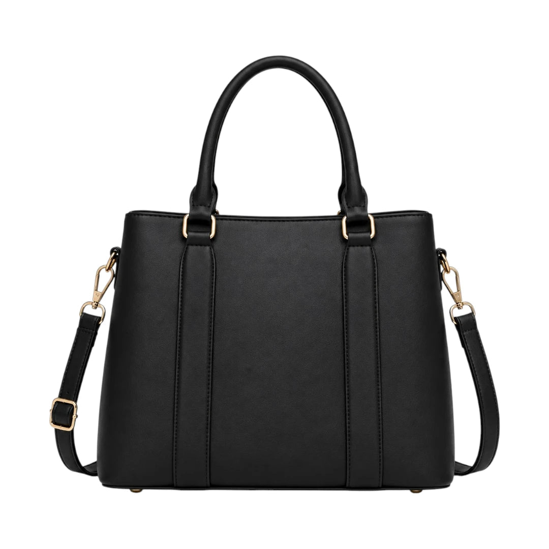 Belori Black Charm Women’s Satchel Handbag
