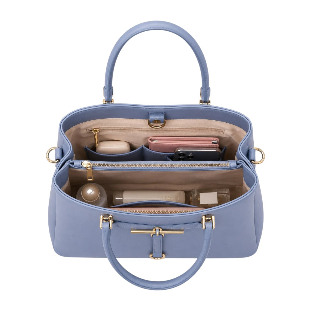 Belori Blue Grace Women’s Satchel Handbag