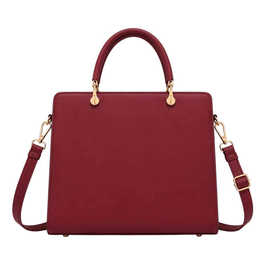 Belori Red Line Women’s Satchel Handbag